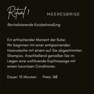 Head Spa Rituale Salon Koch Markgröningen